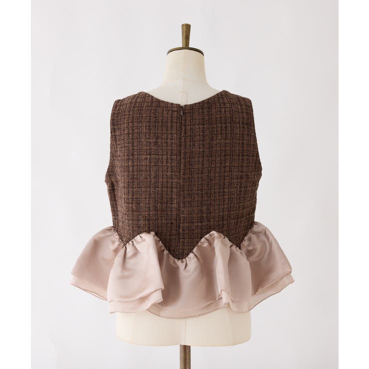 【Seemi】ツイードトップス | NICE CLAUP / OLIVE des OLIVE　OUTLET | 詳細画像12 