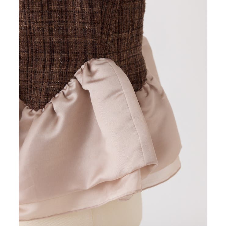 【Seemi】ツイードトップス | NICE CLAUP / OLIVE des OLIVE　OUTLET | 詳細画像16 