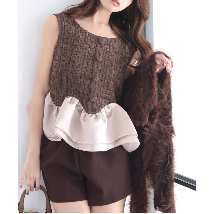 【Seemi】ツイードトップス | NICE CLAUP / OLIVE des OLIVE　OUTLET | 詳細画像27 