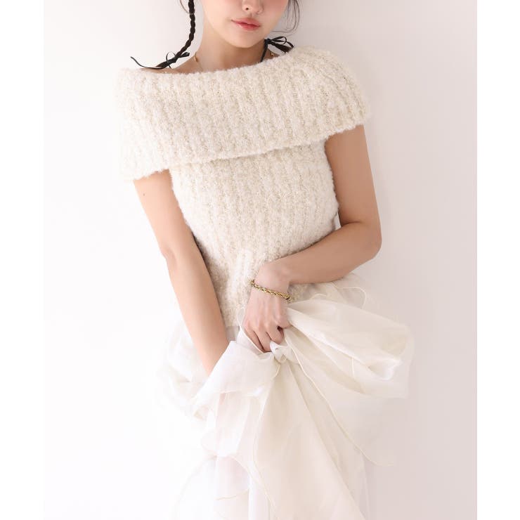 【Seemi】タートルニット | NICE CLAUP / OLIVE des OLIVE　OUTLET | 詳細画像5 
