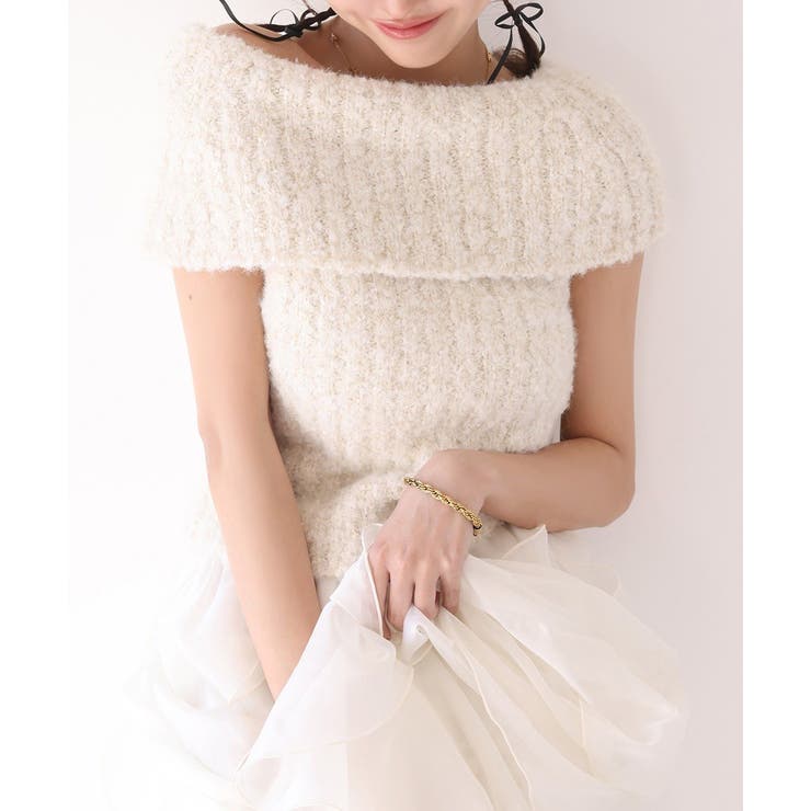 【Seemi】タートルニット | NICE CLAUP / OLIVE des OLIVE　OUTLET | 詳細画像6 