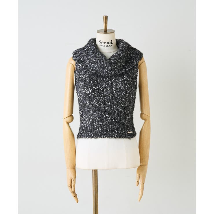 【Seemi】タートルニット | NICE CLAUP / OLIVE des OLIVE　OUTLET | 詳細画像7 