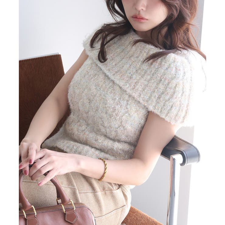 【Seemi】タートルニット | NICE CLAUP / OLIVE des OLIVE　OUTLET | 詳細画像26 