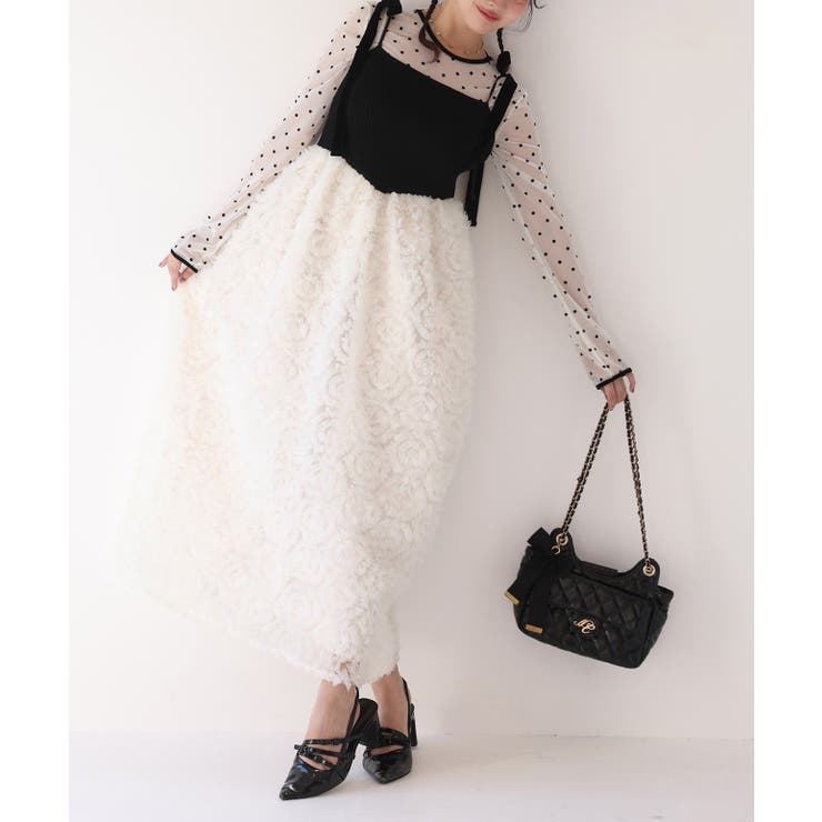 【Seemi】シアードットトップス | NICE CLAUP / OLIVE des OLIVE　OUTLET | 詳細画像9 