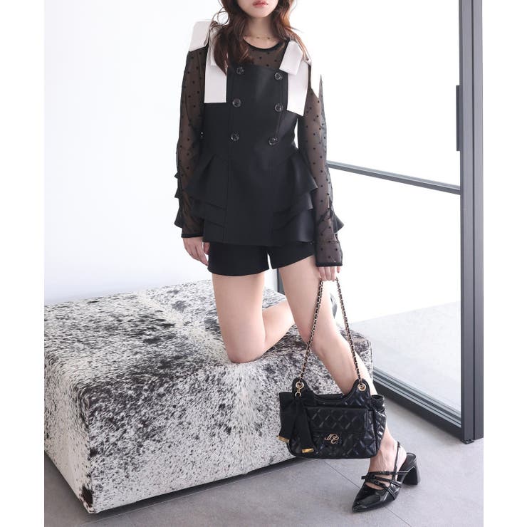 【Seemi】シアードットトップス | NICE CLAUP / OLIVE des OLIVE　OUTLET | 詳細画像33 