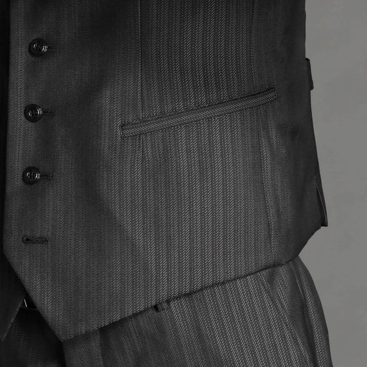 ドビーストライプ リバーシブルベスト[品番：NICW0003086]｜NICOLE