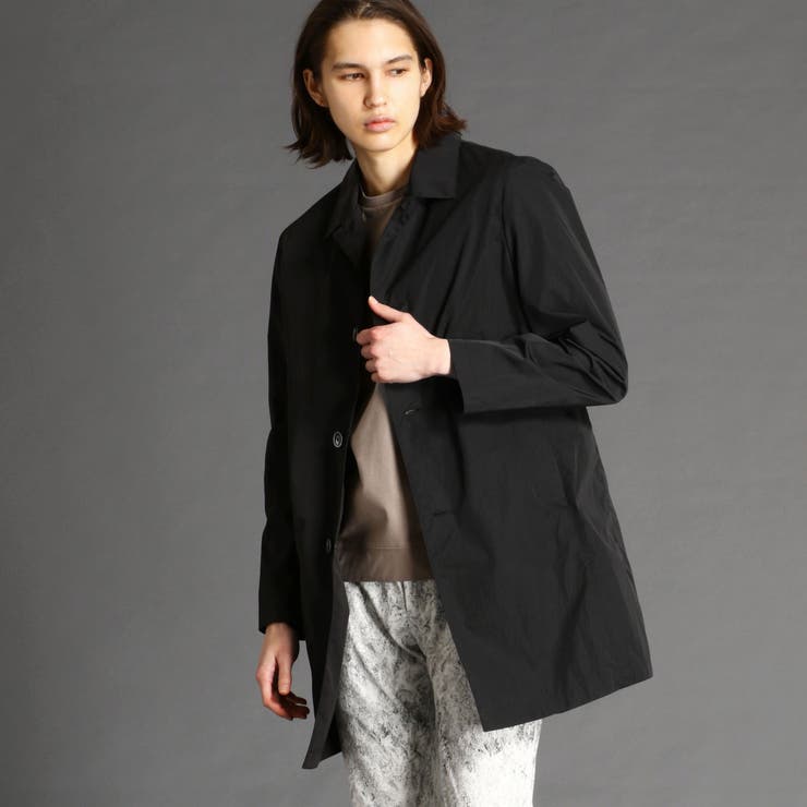 49ブラック | LIMONTA パッカブルバルカラーコート | NICOLE