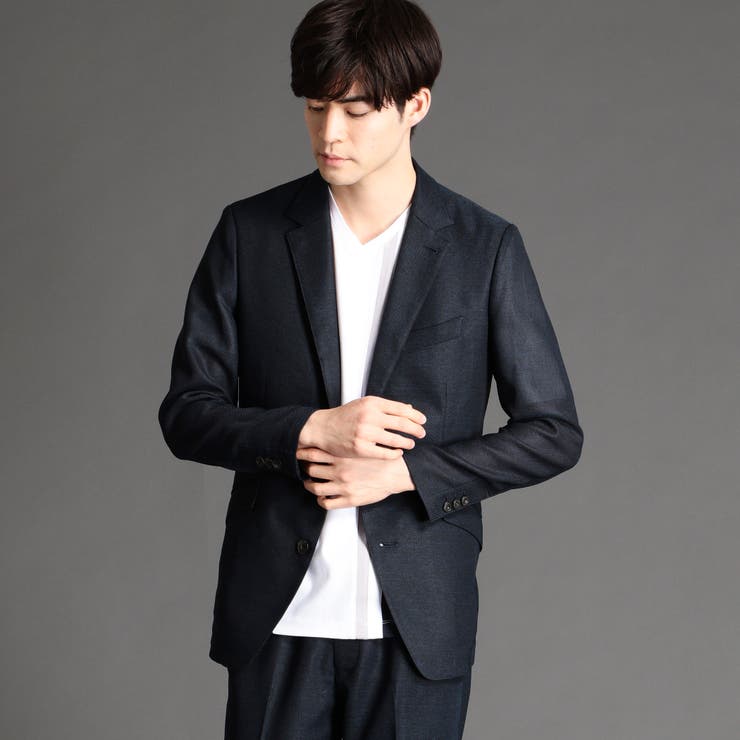 ストレッチカラミジャケット[品番：NICW0002327]｜NICOLE（ニコル