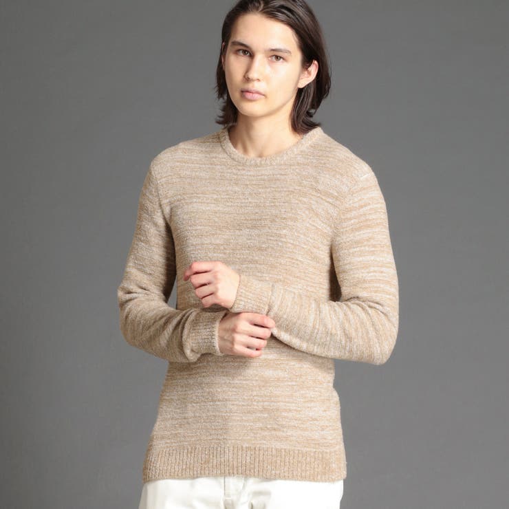 メランジベロアニット 品番 Nicw Nicole ニコル のメンズファッション通販 Shoplist ショップリスト