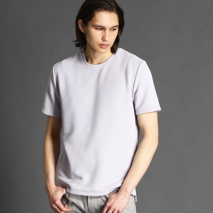 29グレー | タックボーダーＴシャツ | NICOLE