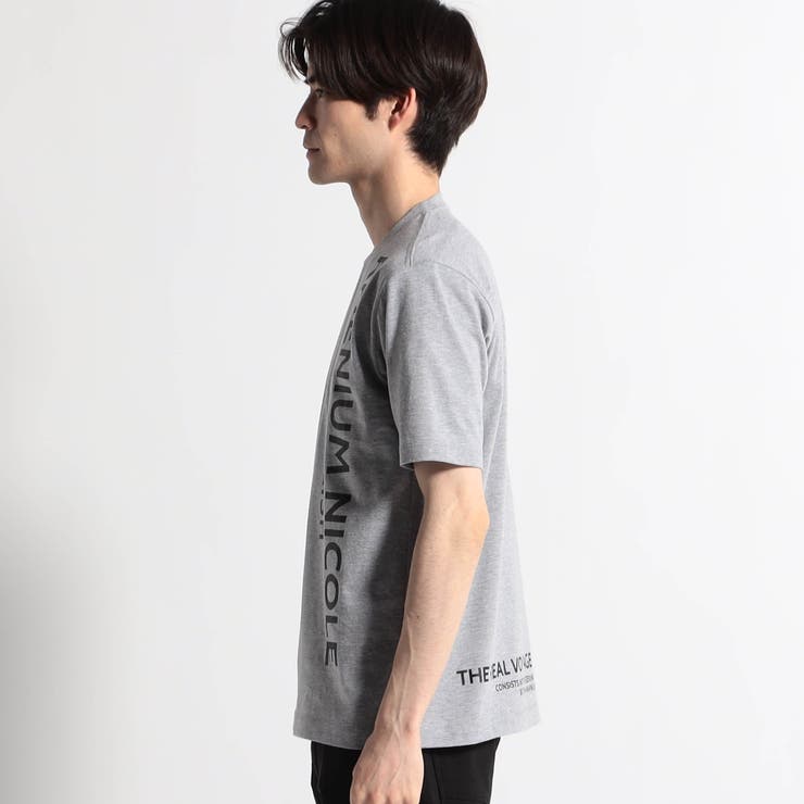 WEB限定】シンプルロゴクルーネックTシャツ[品番：NICW0003467