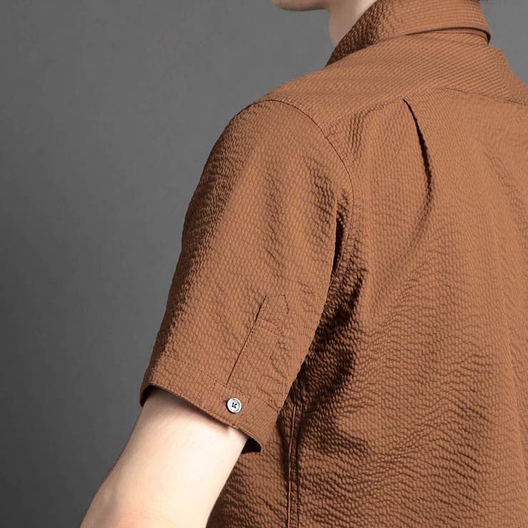 コットンサッカー 半袖シャツ | NICOLE | 詳細画像7 