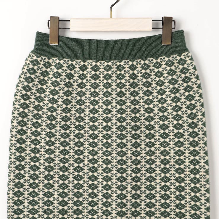 ダブルジャカードスカート | NICOLE | 詳細画像6 