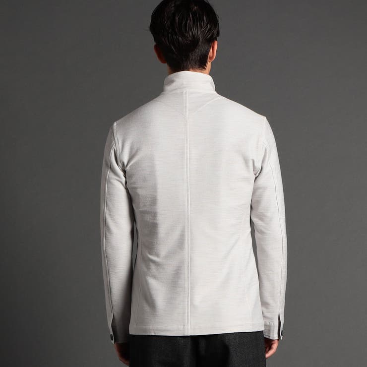 【22年モデル WEB限定再販売】スラブカルゼイタリアンカラージャケット | NICOLE | 詳細画像2 