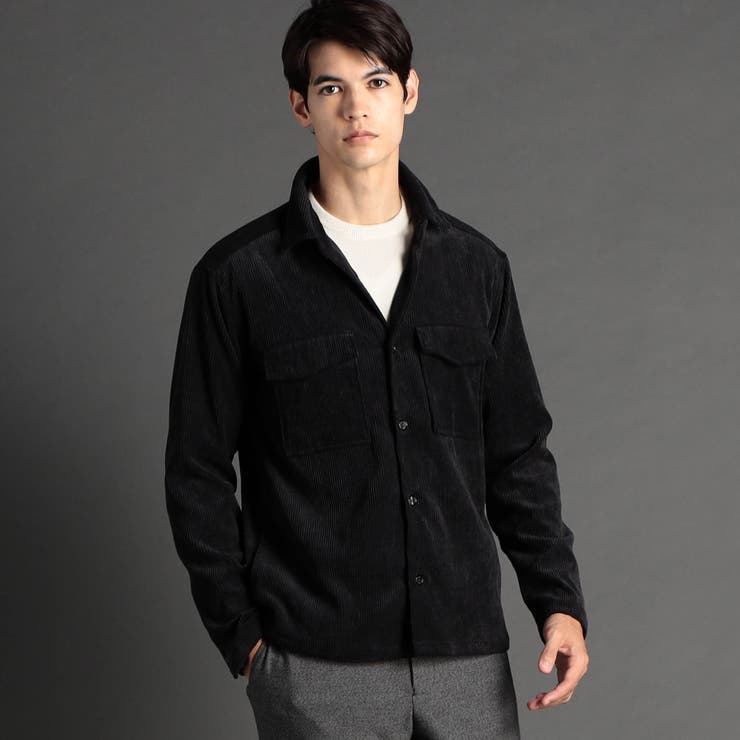 コーデュロイ シャツアウター[品番：NICW0003936]｜NICOLE（ニコル）の