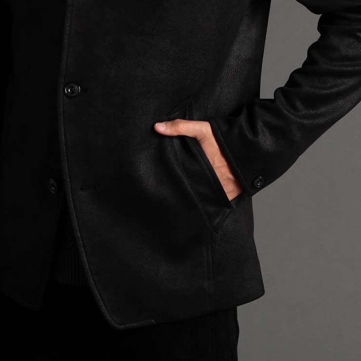 ムラスウェードスタンドジャケット[品番：NICW0003917]｜NICOLE