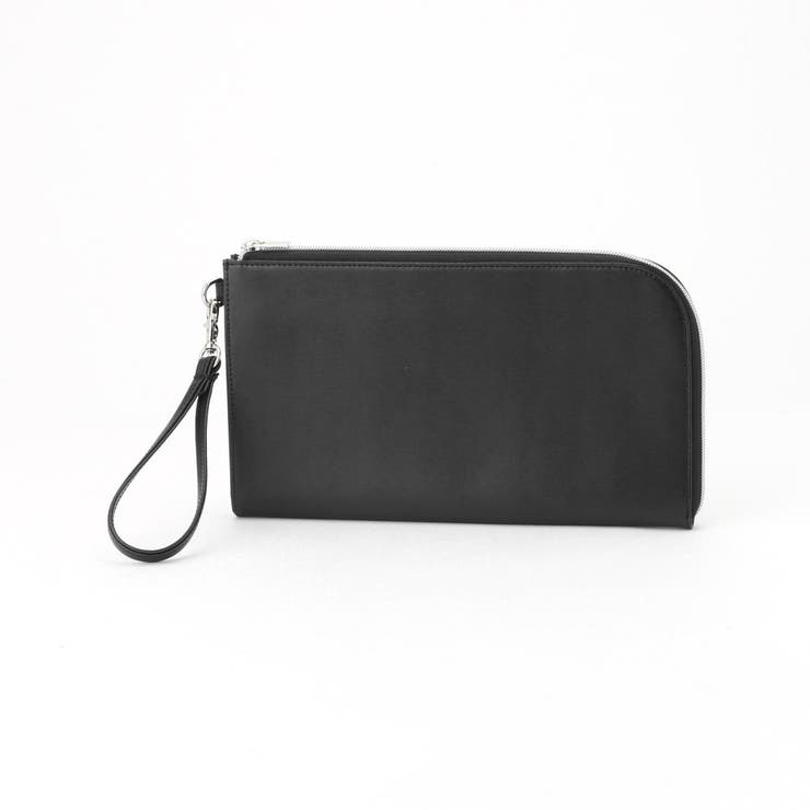 【ex/tra】ECOレザー クラッチバッグ | NICOLE | 詳細画像1 