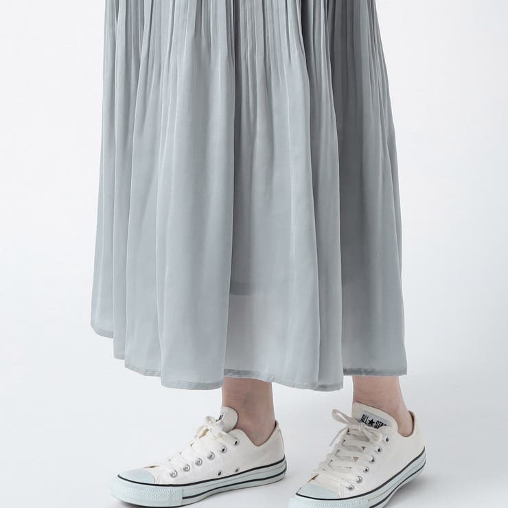 洗えるヴィンテージサテンスカート | NICOLE | 詳細画像10 