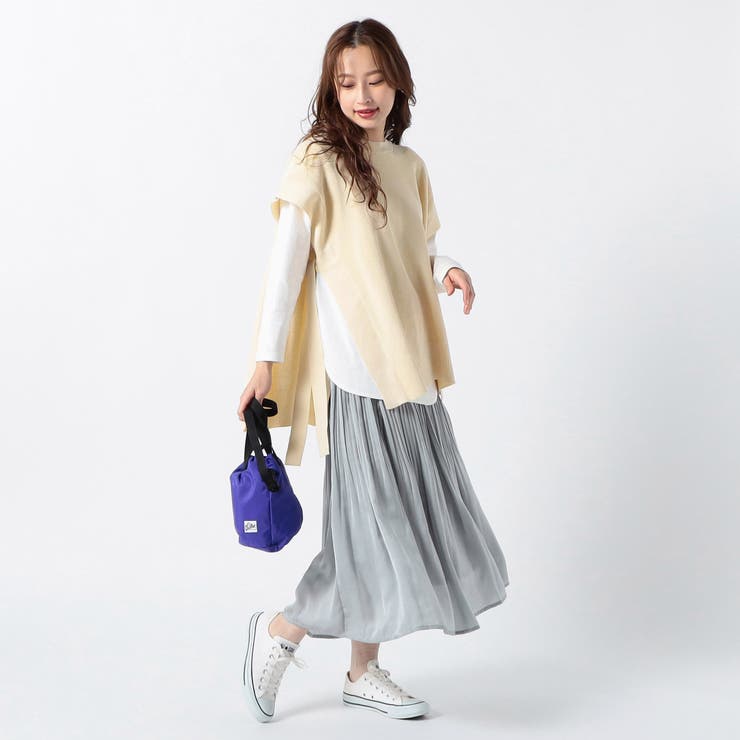 洗えるヴィンテージサテンスカート | NICOLE | 詳細画像3 