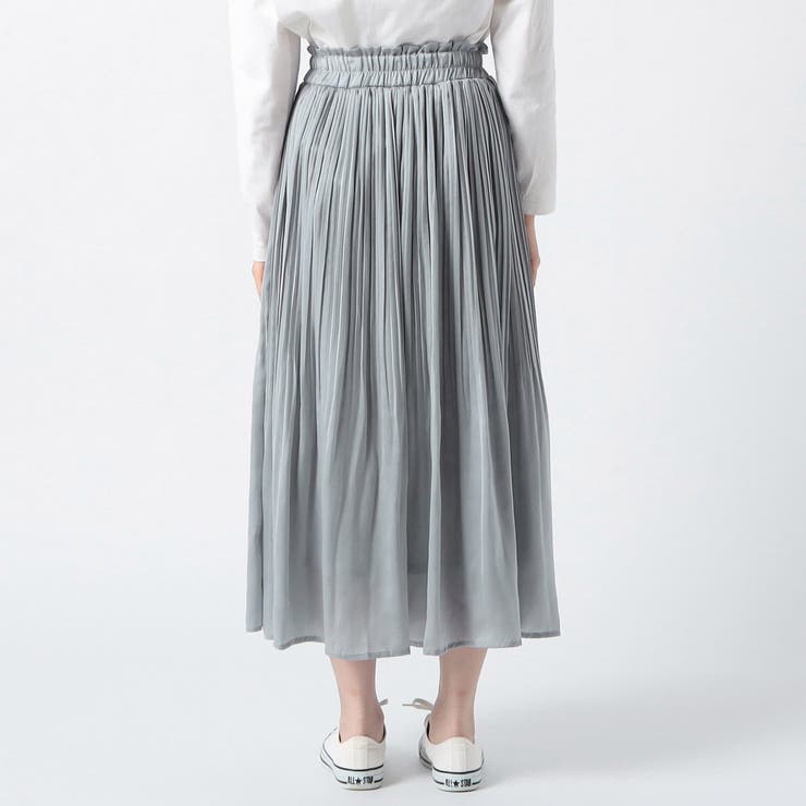 洗えるヴィンテージサテンスカート | NICOLE | 詳細画像6 