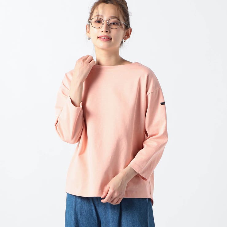 08ピンク | 国産デラヴェ天竺カットソー シーズンカラー | NICOLE