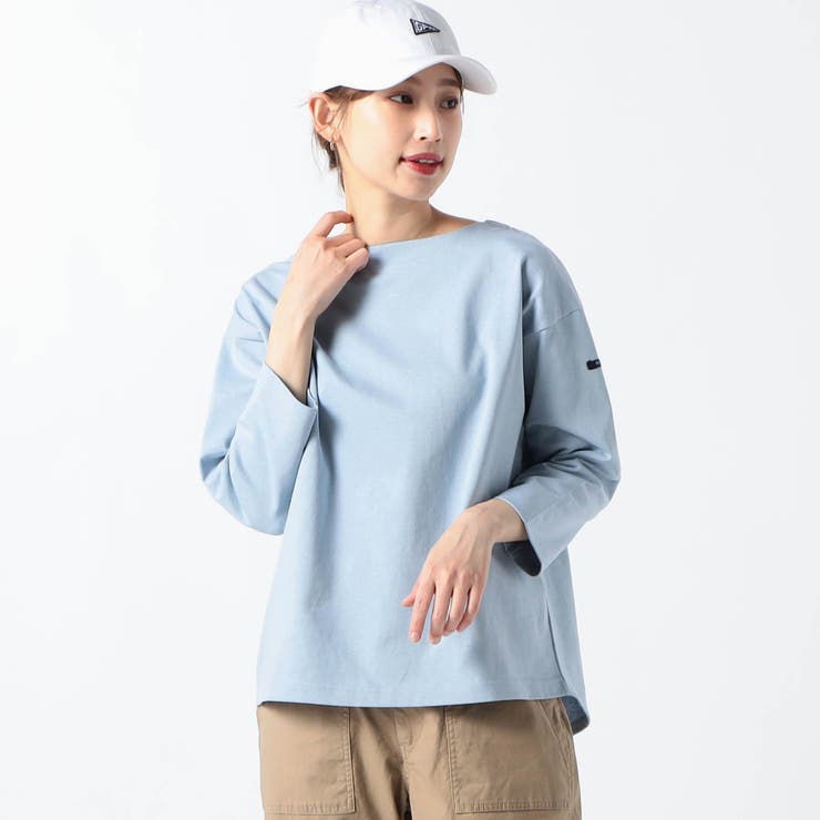 64サックス | 国産デラヴェ天竺カットソー シーズンカラー | NICOLE