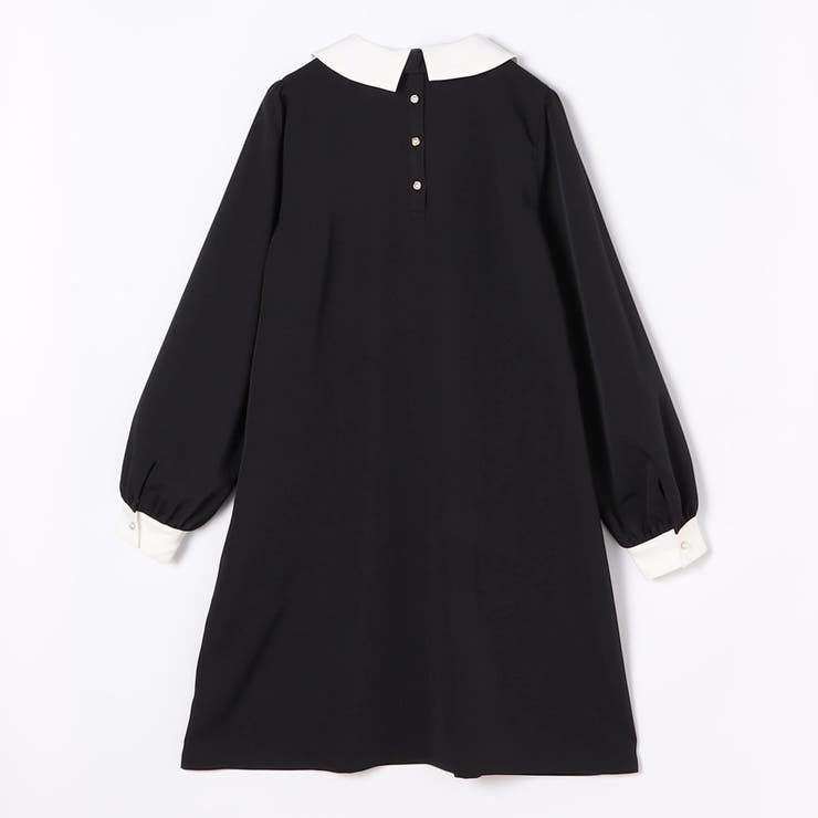 【TOM and JERRY】ワンポイント刺繍リボンタイワンピース | NICOLE | 詳細画像4 