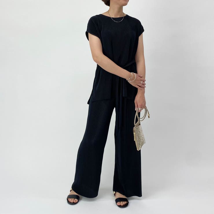 Since Thenキュート プリーツ トップス パンツ セットアップ Since Thenキュート プリーツ トップス パンツ セットアップ
