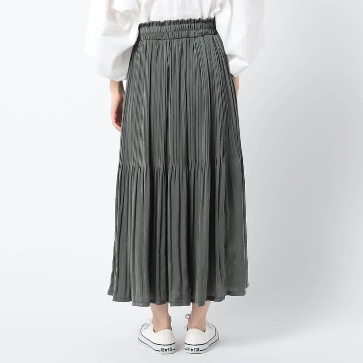 洗えるヴィンテージサテンスカート | NICOLE | 詳細画像13 