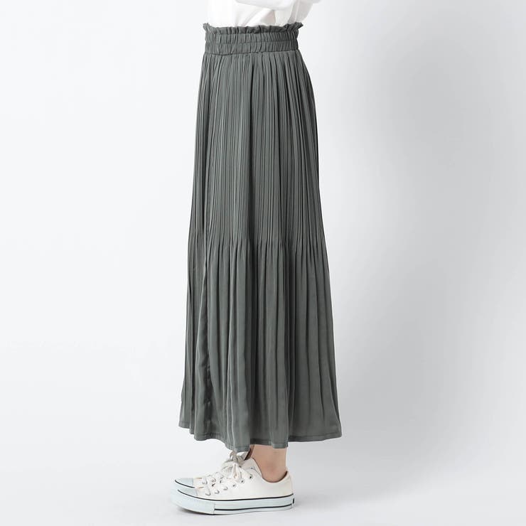 洗えるヴィンテージサテンスカート | NICOLE | 詳細画像14 