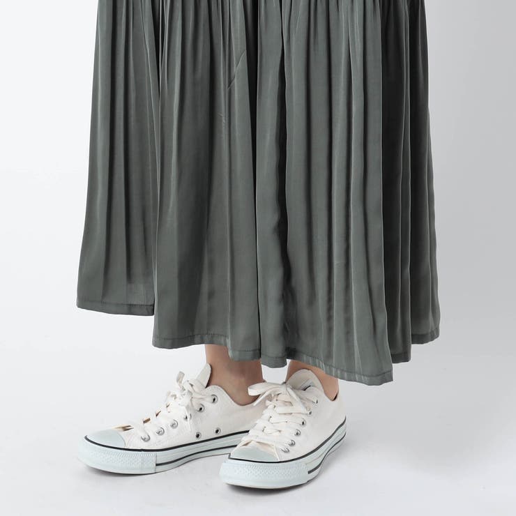 洗えるヴィンテージサテンスカート | NICOLE | 詳細画像17 