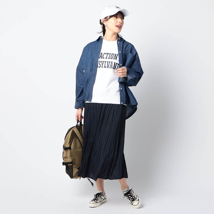 洗えるヴィンテージサテンスカート | NICOLE | 詳細画像3 