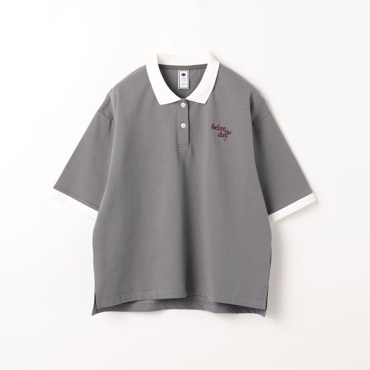 バイカラーポロシャツ | NICOLE | 詳細画像4 