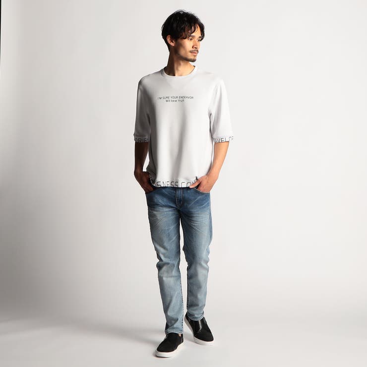 ダンボールニット5分袖プルオーバー | NICOLE | 詳細画像4 