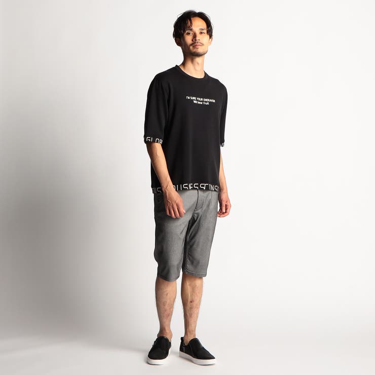 ダンボールニット5分袖プルオーバー | NICOLE | 詳細画像6 