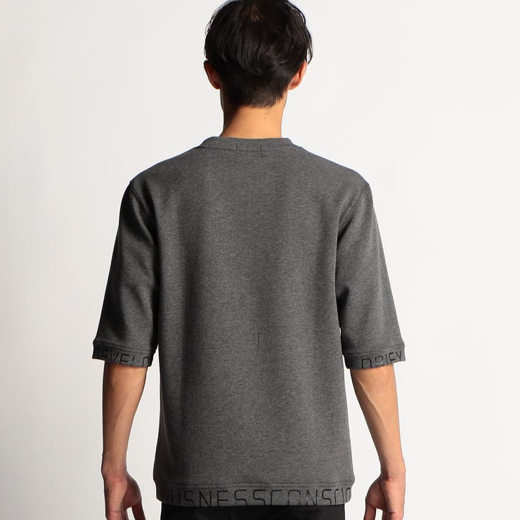 ダンボールニット5分袖プルオーバー | NICOLE | 詳細画像7 