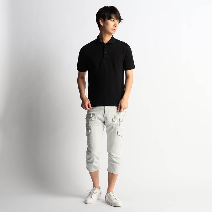 【WEB限定商品】変形針抜ポロシャツ | NICOLE | 詳細画像3 