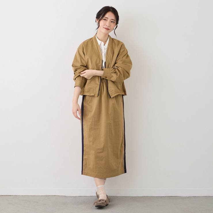 VネックZIPブルゾン | NICOLE | 詳細画像14 