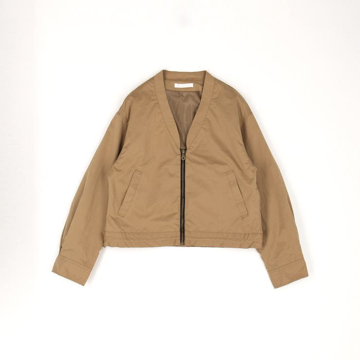 VネックZIPブルゾン | NICOLE | 詳細画像2 