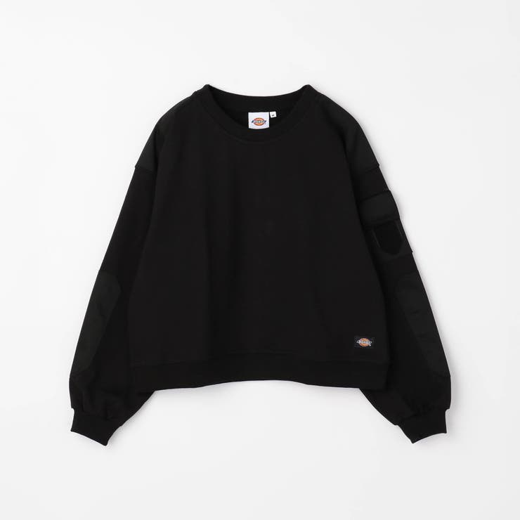 49ブラック | 【Dickies】 裏起毛ミリタリー風プルオーバー | NICOLE