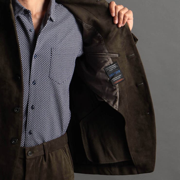 ストレッチニットスウェードカヴァーオールジャケット | NICOLE | 詳細画像17 