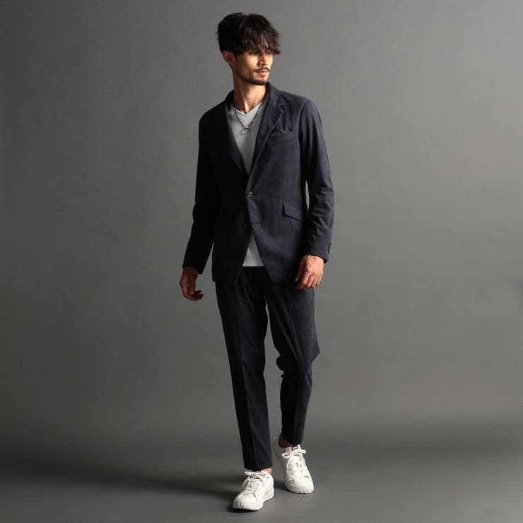 ストレッチニットスウェードカヴァーオールジャケット | NICOLE | 詳細画像4 