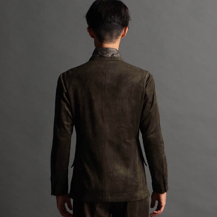 ストレッチニットスウェードカヴァーオールジャケット | NICOLE | 詳細画像6 