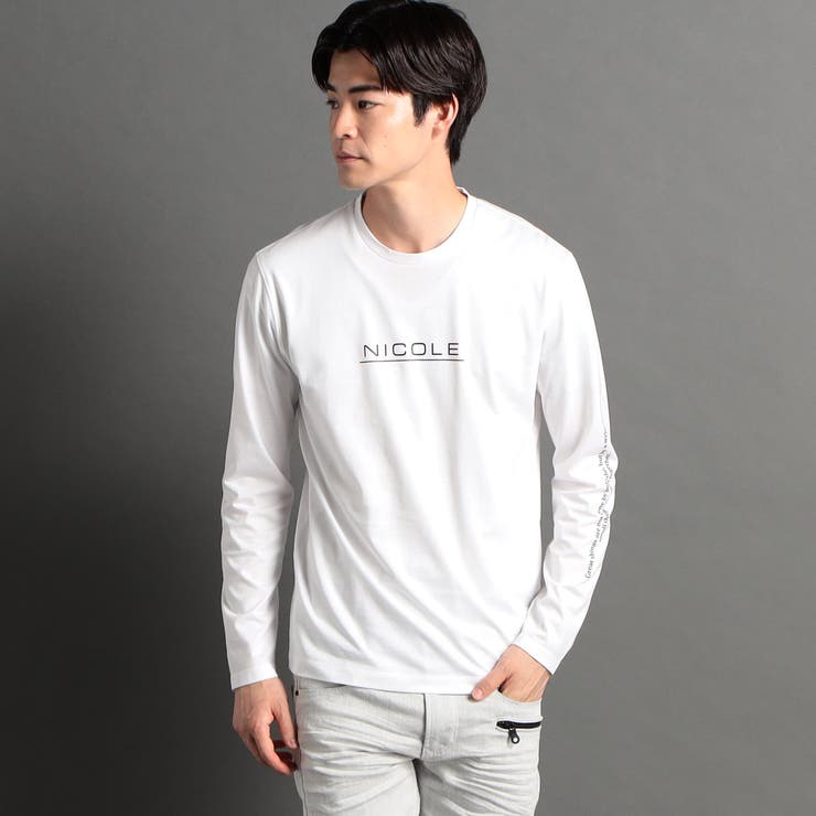 シルケット天竺バックロゴTシャツ（ディセット） セール 20%OFF】【DENHAM/デンハム】30 /2 天竺ロゴTシャツ