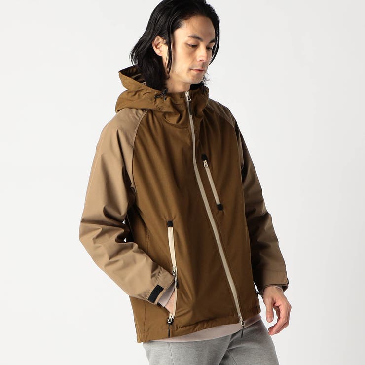 NANGA別注”TAKIBI”切り替えシェルブルゾン[品番：NICW0004719