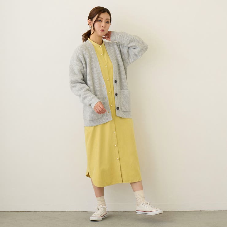 スタンドシャツワンピース[品番：NICW0005000]｜NICOLE OUTLET（ニコル 