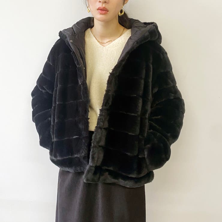 リバーシブルファーブルゾン | NICOLE | 詳細画像30 