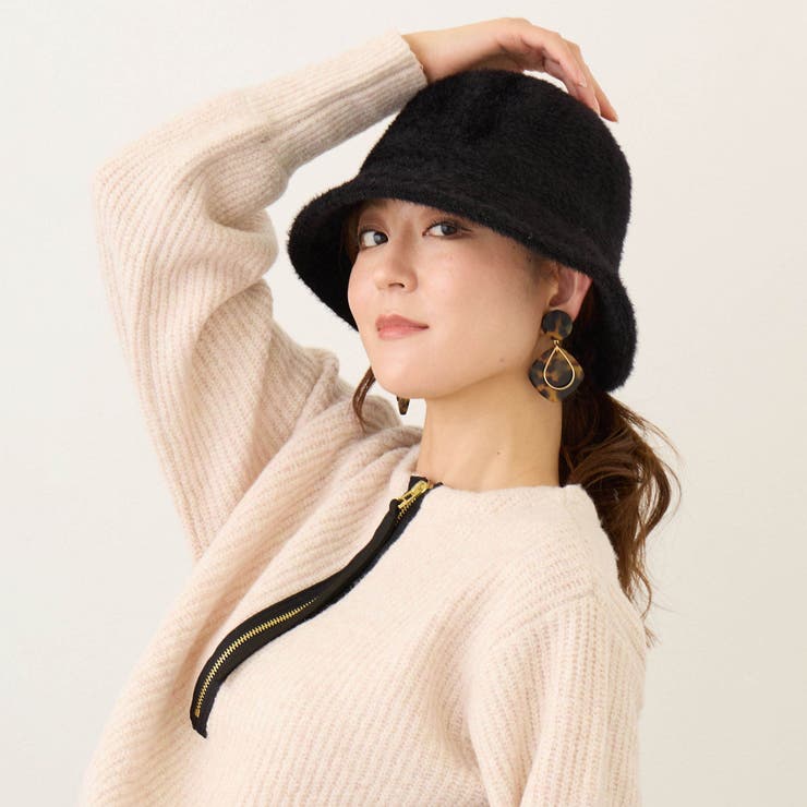 49ブラック | シャギーＨＡＴ | NICOLE