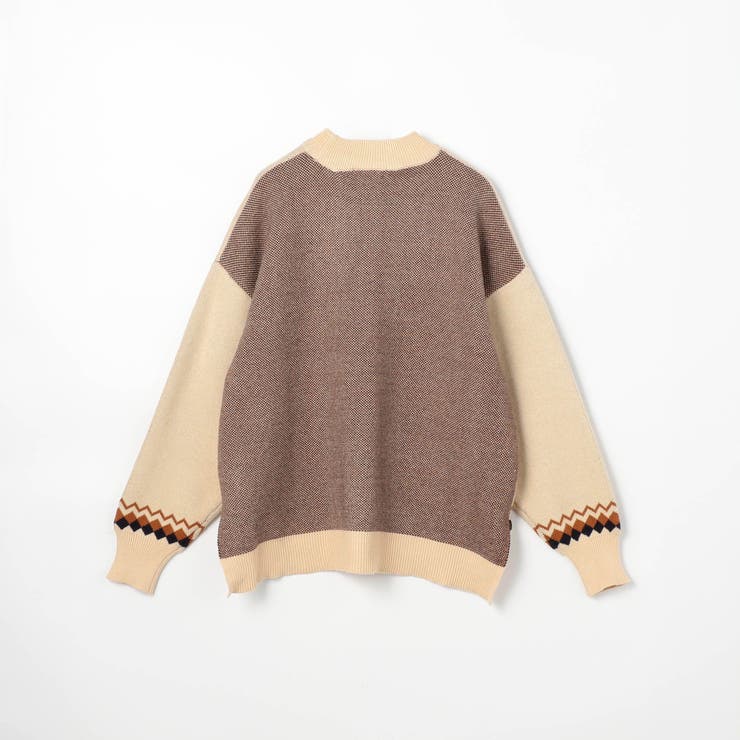 ジャガード 総柄ニット | NICOLE | 詳細画像5 