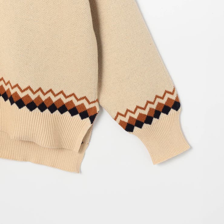 ジャガード 総柄ニット | NICOLE | 詳細画像7 